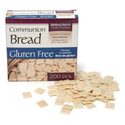 Communion Bread Traditional Unleavened - Gluten Free (200'S)